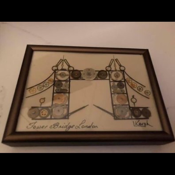 Horological art - 1971 L Kersh London - tower bridge of London - Picture 1 of 4